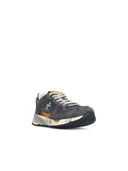 Premiata 'Mase 7868' Grey Suede Blend Sneakers