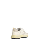 Premiata 'Nous 7738' White Lear Blend Sneakers