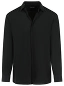 Tom Ford Camisa de seda negra