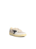 Premiata 'Bskt Clay' Two Tone Lear Blend Sneakers