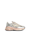 Zapatillas Premiata 'Moerund' en mezcla Lear gris plateado