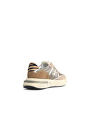 Premiata 'Cassie' Beige Lear Blend Sneakers