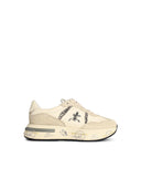 Premiata 'Cassie 7682'リアブレンドスニーカーを白からブレンドします