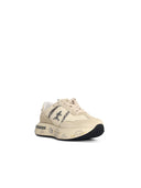 Premiata 'Cassie 7682'リアブレンドスニーカーを白からブレンドします