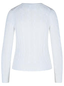 Polo Ralph Lauren 'Julianna' White Cotton Sweater