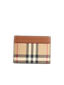 Burberry Cardholder in Beige Tela
