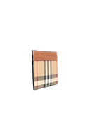 Burberry Cardholder in Beige Tela