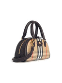 Burberry 'Bowling' Beige Lear Blend Bag