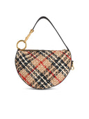 Burberry 'Knight Arc' Bag In Beige Sabbia Fabric