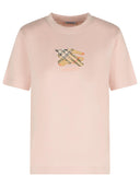Burberry Pink Cotton T Shirt