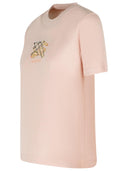 Burberry Pink Cotton T Shirt
