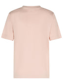 Burberry Pink Cotton T Shirt