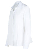 Burberry 'Eliza' Camisa de poplina de algodón blanco