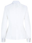 Burberry 'Eliza' Camisa de poplina de algodón blanco