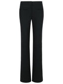 Courres Black Wool Blend Pants