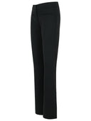 Courres Black Wool Blend Pants