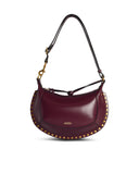 Isabel Marant 'Oskan Moon' Borgoña Smooth Lear Bag
