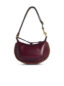 Isabel Marant 'Oskan Moon' Borgoña Smooth Lear Bag