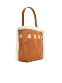 Marni 'Museo' Brown Suede Bag
