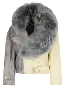 Marni Grey Lear Jacket