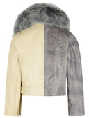 Marni Grey Lear Jacket