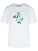 Marni White Cotton T Shirt