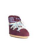 Moonboot Burgundy Suede Boots