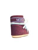 Moonboot Burgundy Suede Boots