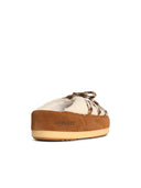 Moonboot 'Evx' Slippers In Shearling Whisky