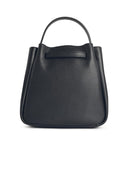 Tory Burch Small 'Romy' Bucket Bag In Black Lear