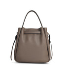 Tory Burch Bolsa de cubo 'Romy' en Wild Mushroom Lear