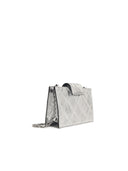 Tory Burch Silver Lear Crossbody Bag