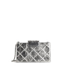 Tory Burch Silver Lear Crossbody Bag