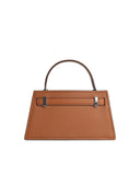 Tory Burch 'Petite Lee Radziwill' minitas in bruin leer