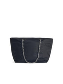 Tory Burch Large 'Shopping Ella' Bag With Black Nylon Chain