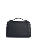 Borsa Tory Burch 'Romy Slim Mini' con manico superiore in pelle nera