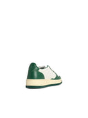 Autry Green And White Lear Medalist Sneakers
