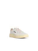 Autry 'Medalist Low' White Lear Sneakers