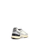 Autry 'Hyperway Low' Silver And Black Mesh Sneakers