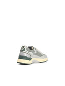 Autry 'Hyperway Low' Silver And Green Mesh Sneakers