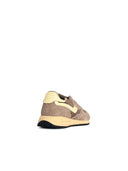 Autry 'Reelwind Low' Brown Suede Blend Sneakers