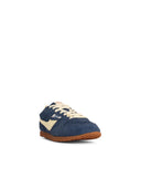 Autry 'Windspin Low' Blue Suede Blend Sneakers