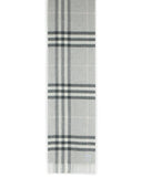 Sciarpa in cashmere grigia "Mu Giant" di Burberry