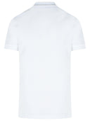 Burberry Polo de algodón blanco 'Eddie'