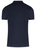 Polo Burberry 'Eddie' In Cotone Blu