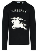 Maglione Burberry in lana e cashmere nero