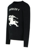 Maglione Burberry in lana e cashmere nero