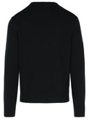 Maglione Burberry in lana e cashmere nero