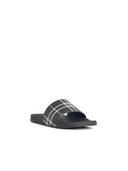 Burberry 'Check' 'Thicket' Green Polyurethane Slippers