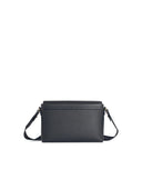 Burberry Medium 'Note' Black Lear Bag